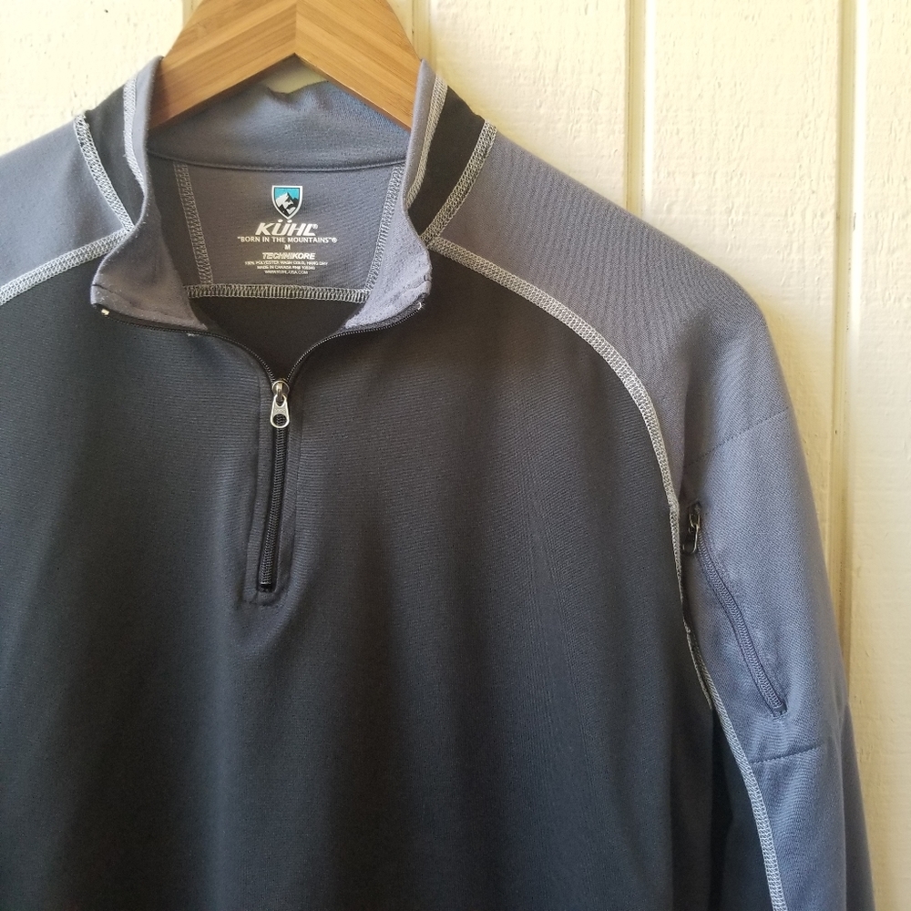 Kuhl Technikore Long Sleeve 1/4 Zip Pullover Med